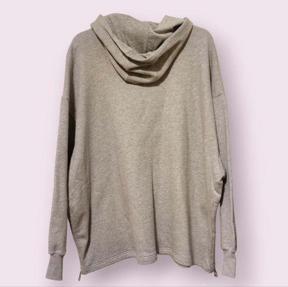 NEW Adidas Light Grey Hoodie - Picture 2 of 8